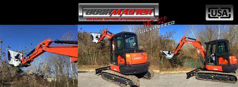 bush master for mini excavator|bushmaster skid steer parts.